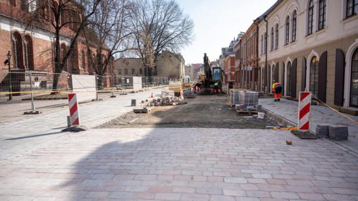 Kapitalinis Vilniaus gatvės remontas